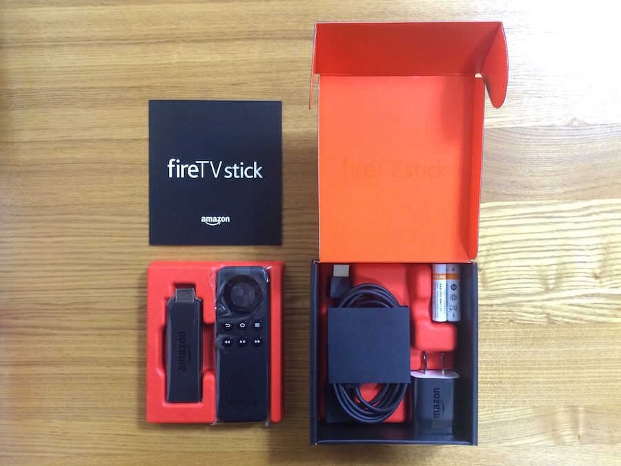 Fire TV Stick箱中身