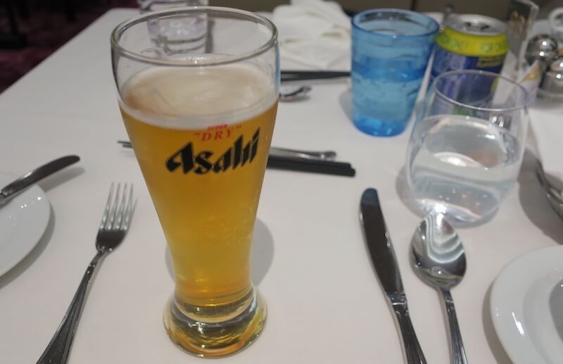 コスタネオロマンチカ レストラン ボッティチェリ 夕食 飲み物.JPG コスタネオロマンチカ レストラン ボッティチェリ 夕食 飲み物