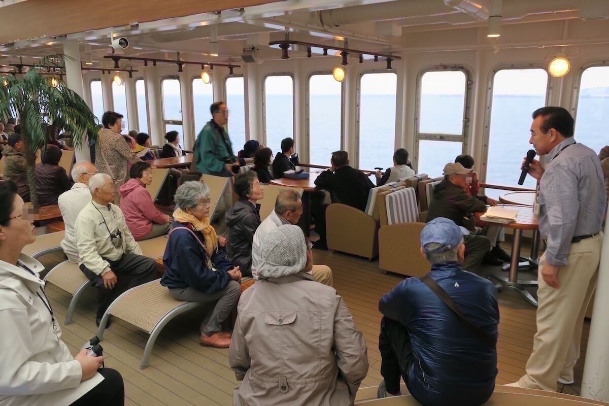 硫黄島 解説トーク.jpg 硫黄島 解説トーク