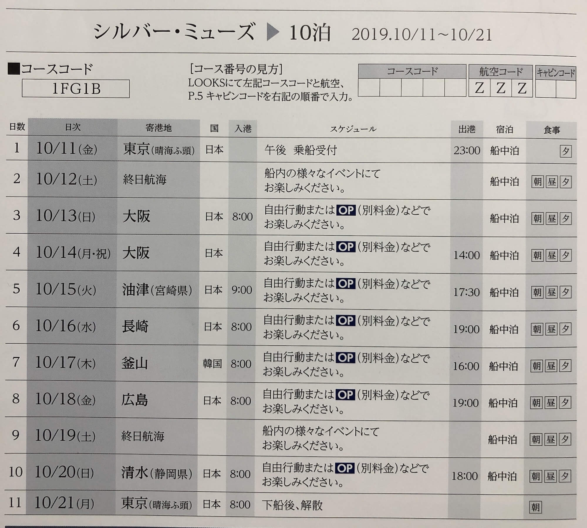 シルバーミューズ日本発着クルーズコース.JPG シルバーミューズ日本発着クルーズコース