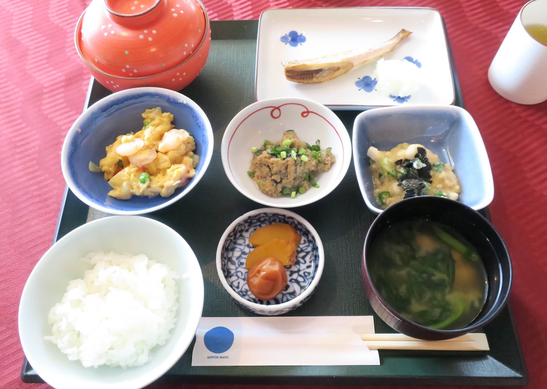 にっぽん丸 朝食 瑞穂 和食.JPG にっぽん丸 朝食 瑞穂 和食