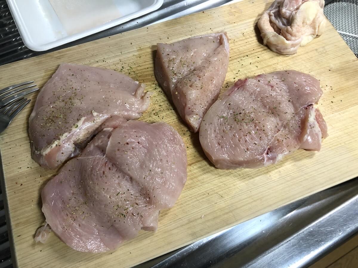 サラダチキンの作り方03