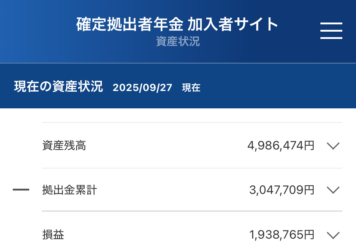 イデコ運用益